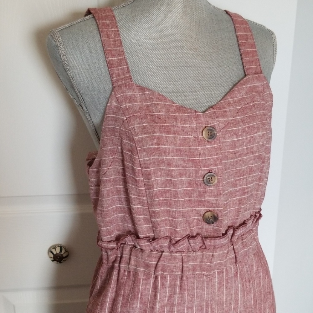 NWT Linen Jumpsuit - Picture 4 of 6